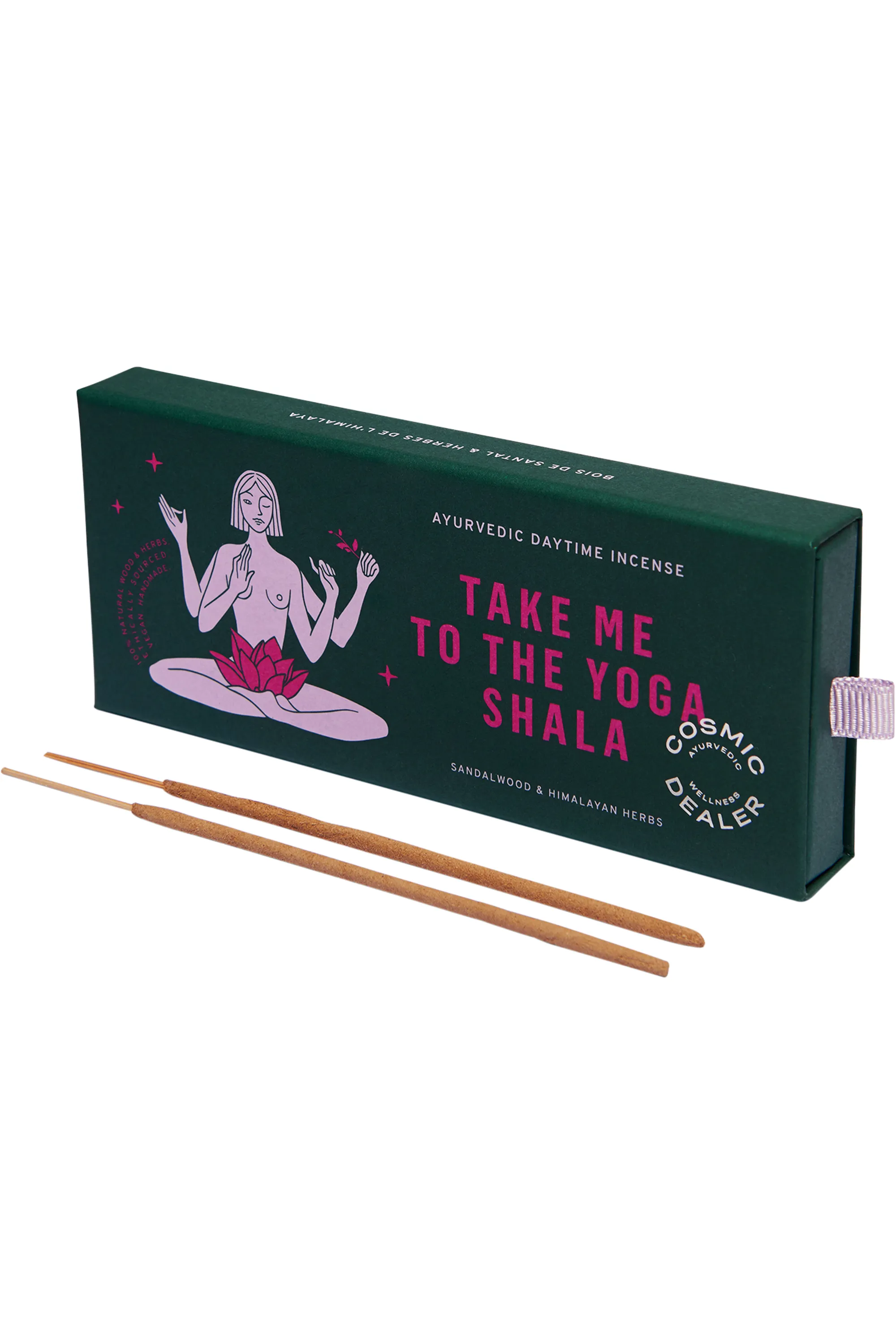 Cosmic Dealer Encens Bois de Santal & Herbes de l’Himalaya « Take me to the Yoga Shala »