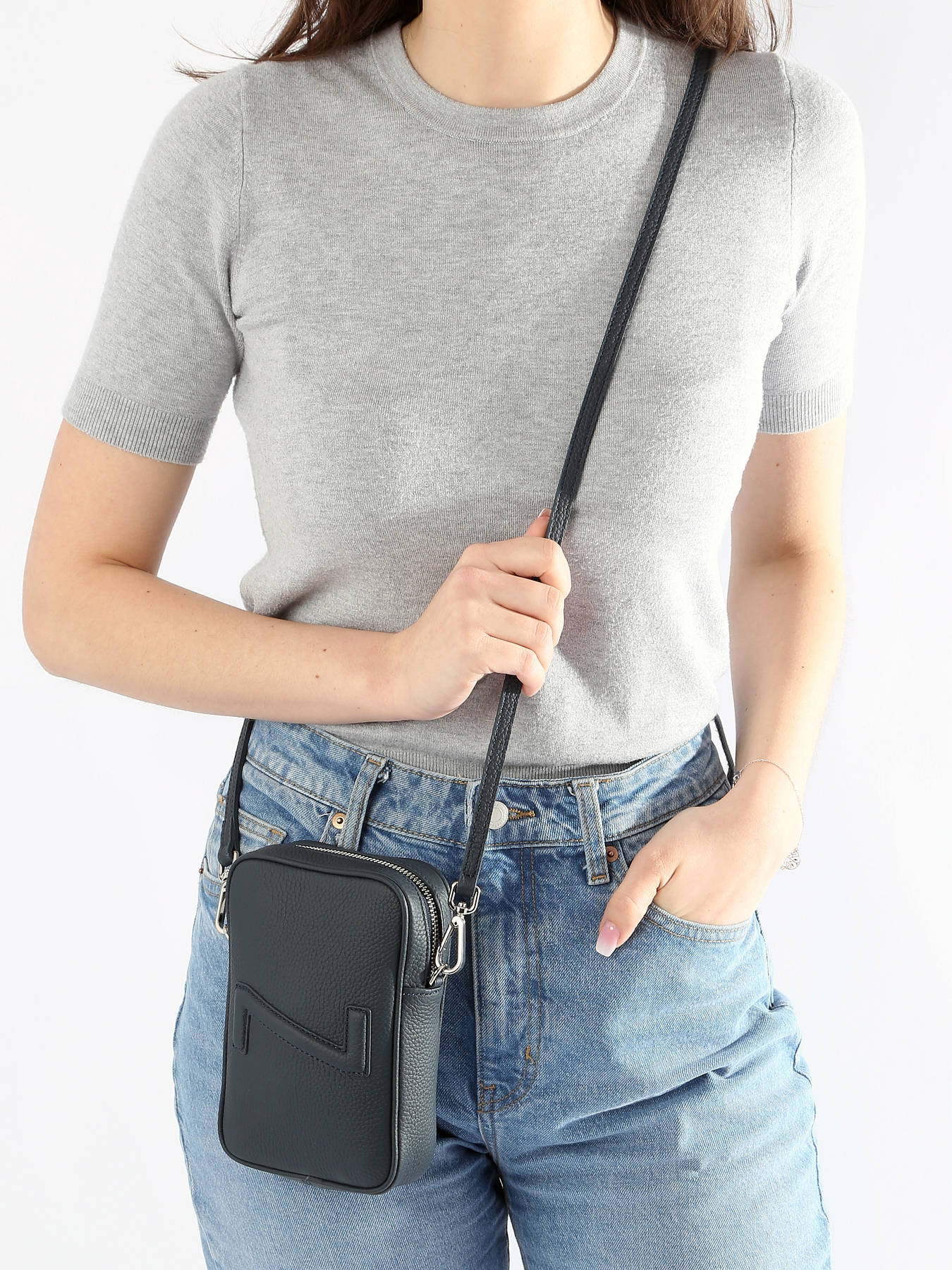 Sac bandoulire Sloane cuir NATHAN BAUME