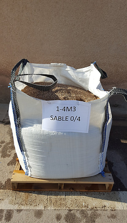 Big bag 1-4m3 Sable 0-4