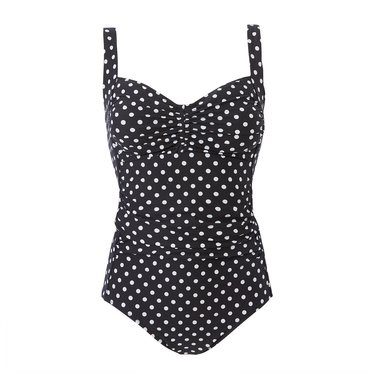 LA REDOUTE COLLECTIONS PLUS<br>Maiô bolinhas, estilo triângulo