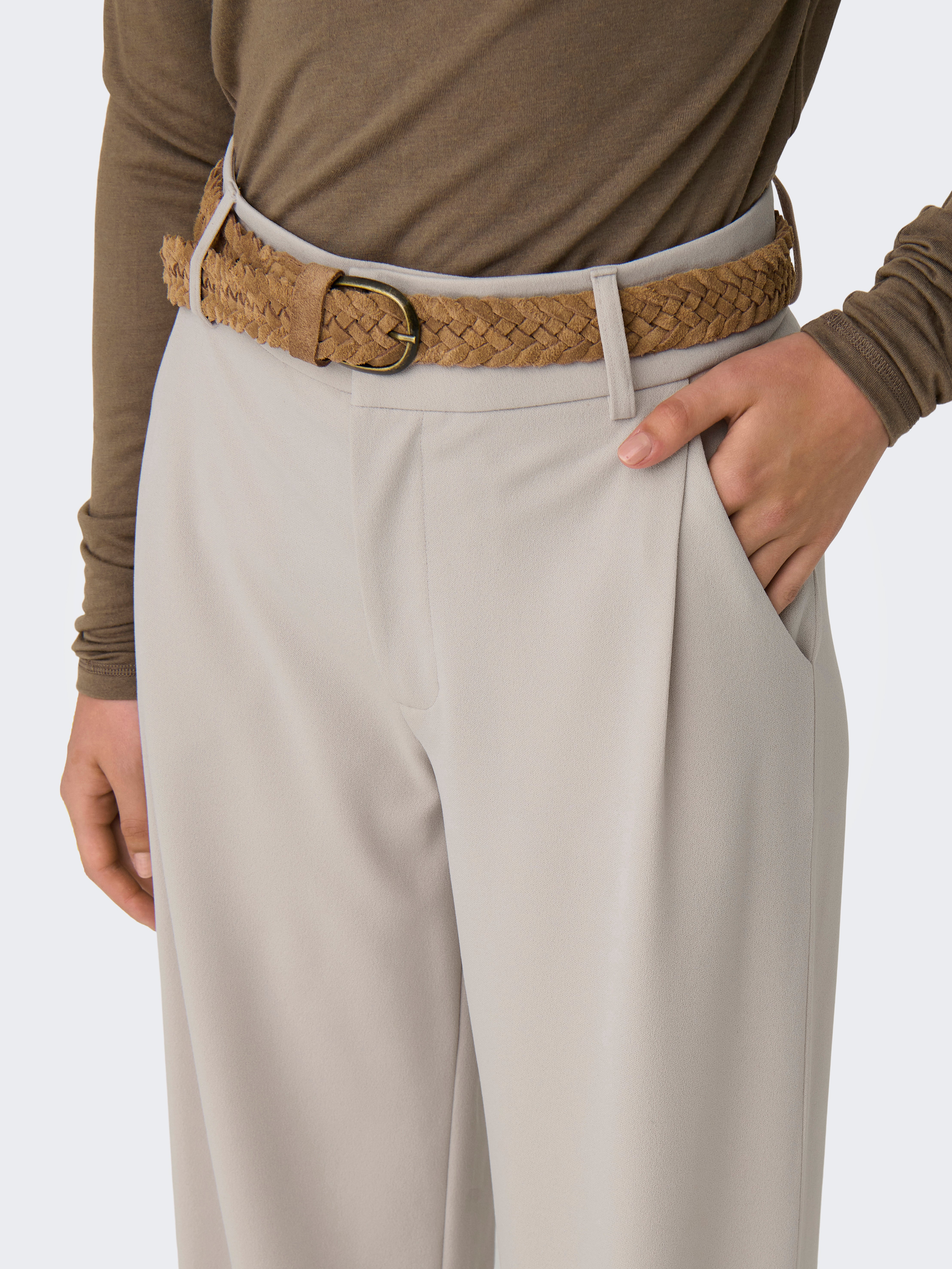 JDYGEGGO Normal geschnitten Hose Chateau Gray