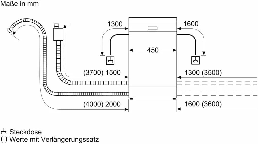 Bosch SPS6YMI14E, Serie 6, Smarter Freistehender Geschirrspüler 45 cm, Besteckschublade, Spülmaschine mit Zeolith Trocknung, besonders leise, höhenverstellbarer Oberkorb, Favoritenprogramm, AquaStop
