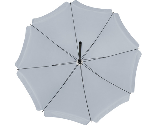 Soluna parasol Ø 180 cm blauwgrijs