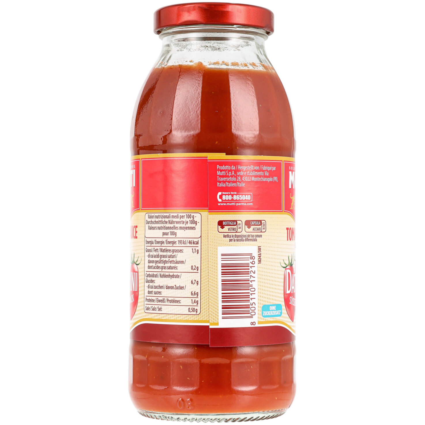 Mutti Salsa Pronta di datterini