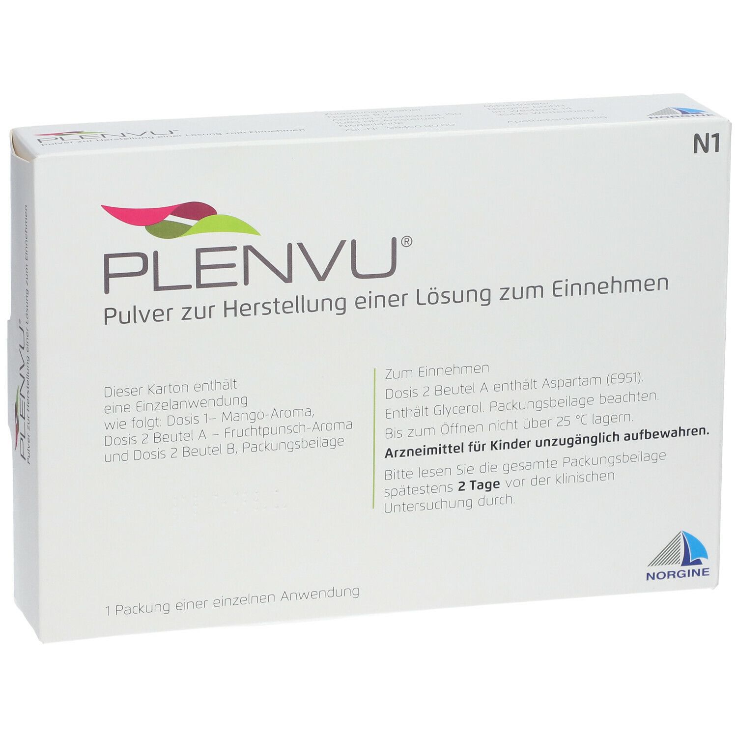 PLENVU® Pulver zur Herstellung einer Lösung zum Einnehmen