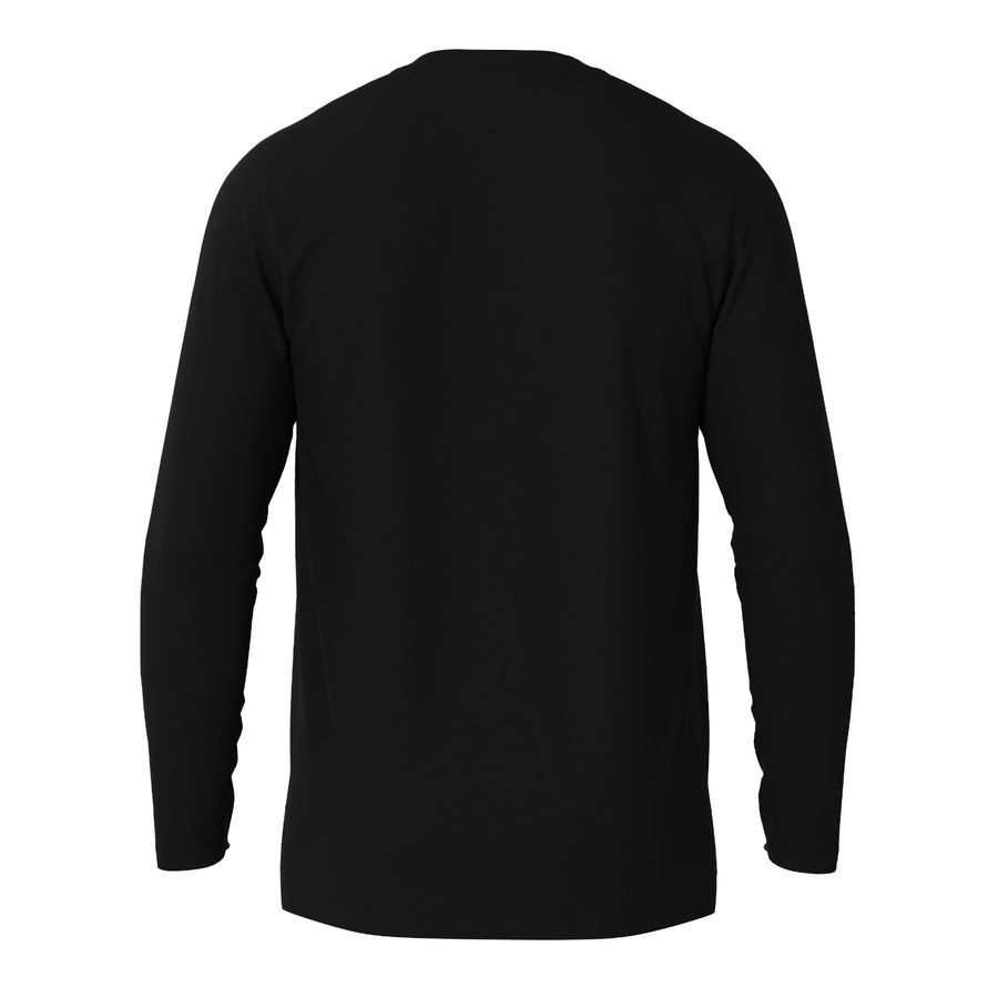New Balance T-shirt Running Athletics Run Manches Longues - Noir