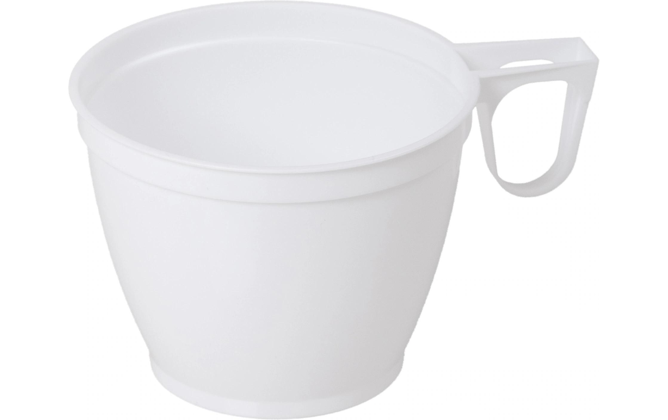 Einweg-Kaffeebecher 1.8 dl 1000 Stück, Weiss<br>Becher für Heissgetränke