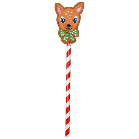 Die Spiegelburg Bleistift mit Topper Fröhliche Weihnachten!, 1 Stück, 3-fach