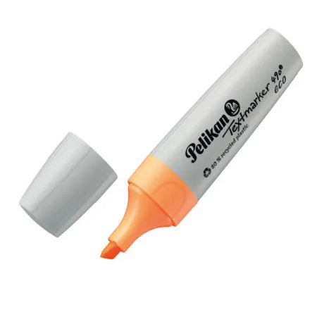 Pelikan Textmarker 490® eco, Set aus 6 Neon-Farben im Etui