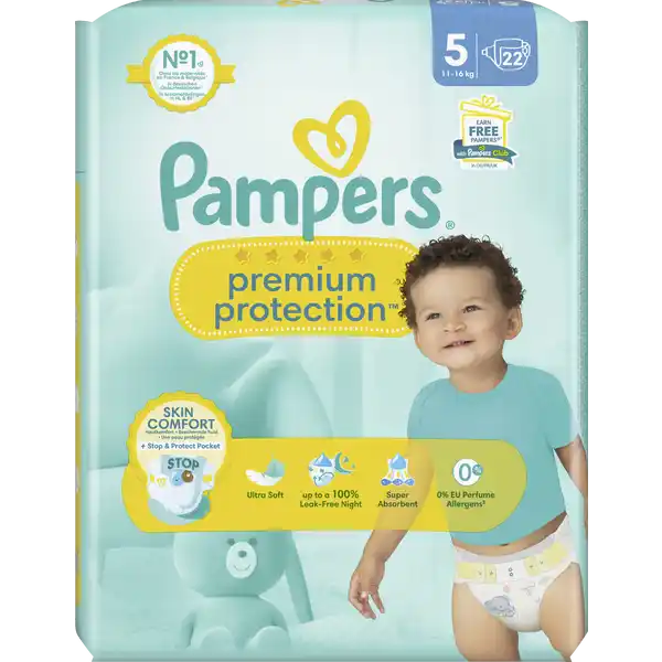 premium protection Windeln Gr.5 (11-16kg)