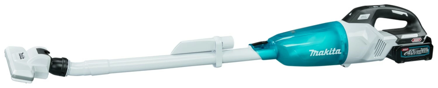 Makita CL001GA221 XGT 40V Max Li-Ion accu steelstofzuiger set (2x 2,0Ah) - 1200l/min - koolborstelloos