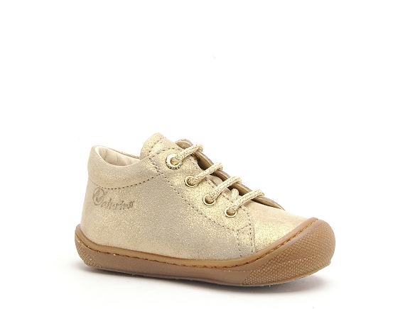 Naturino boots bottine bebe cocoon suede glitter or