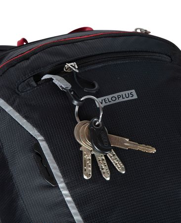 SERTIG 12 Rucksack, 12L, 630g  schwarz rot  12L