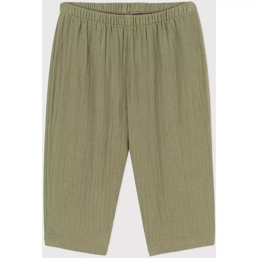 Petit Bateau Hose Grün Marecage