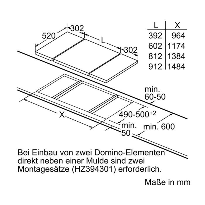 Siemens Elektrokochfeld iQ300 ET375FFP1E Schwarz