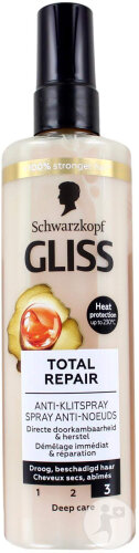 Schwarzkopf Gliss Kur Total Repair Après-Shampoing Démêlage Et Réparation Cheveux Secs Abîmés 200ml