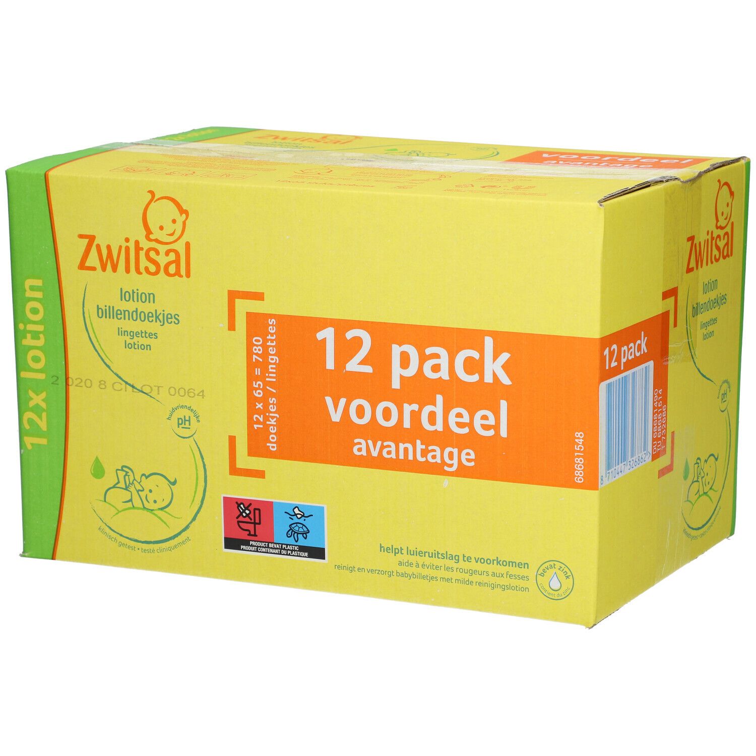 Zwitsal Baby Lotion Tücher