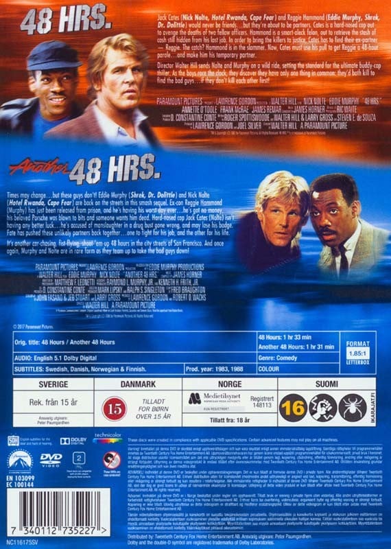48 Hrs. & Another 48 Hrs. - DVD