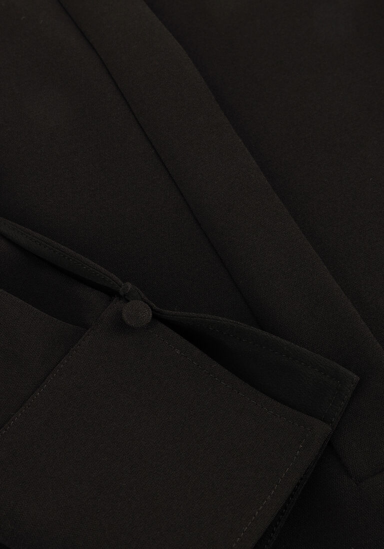 zwarte luisa cerano mini jurk 728616/3417