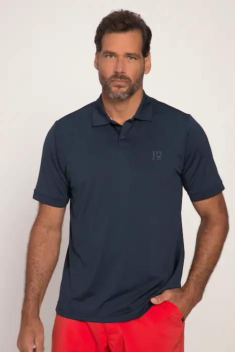 JAY-PI Poloshirt, Golf, Halbarm, QuickDry, mattes nachtblau | Ulla Popken