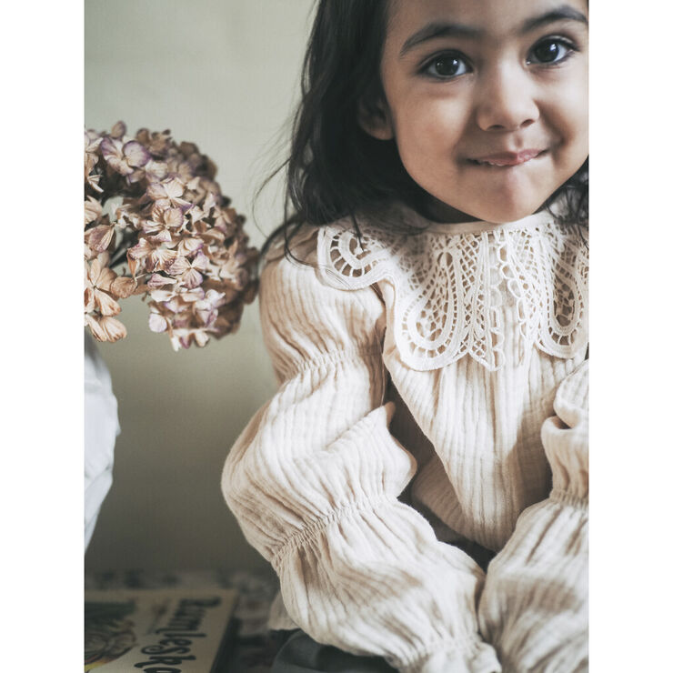 Fliink SUMA LS BLOUSE Sandshell