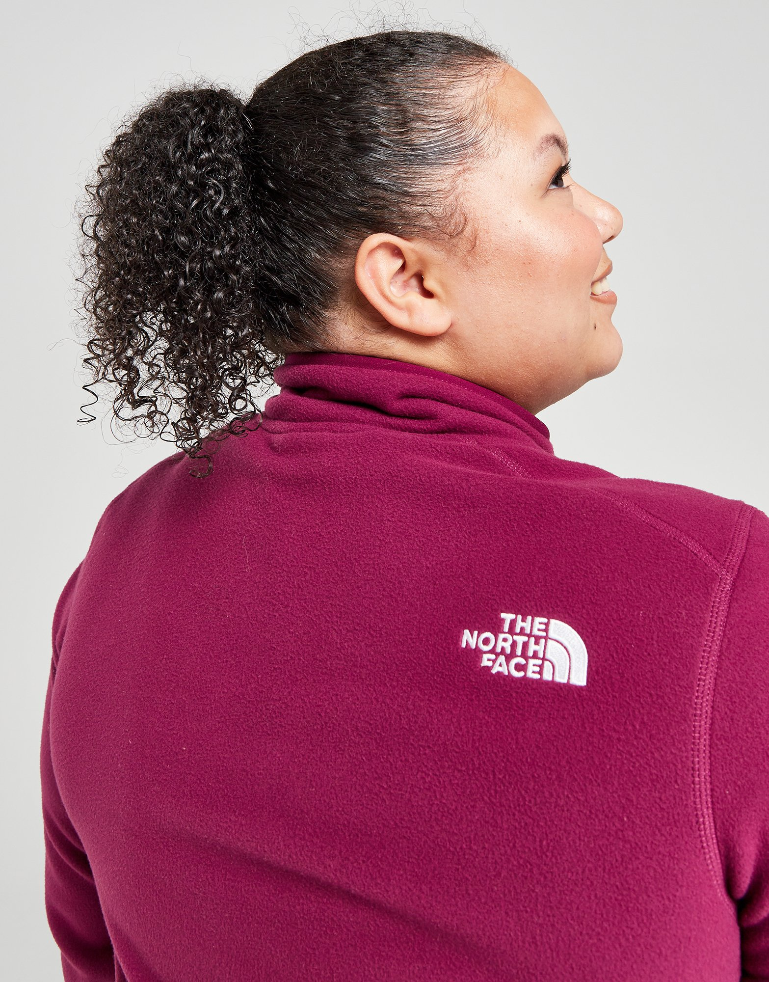 The North Face Polaire Zippée Glacier Grande Taille Femme