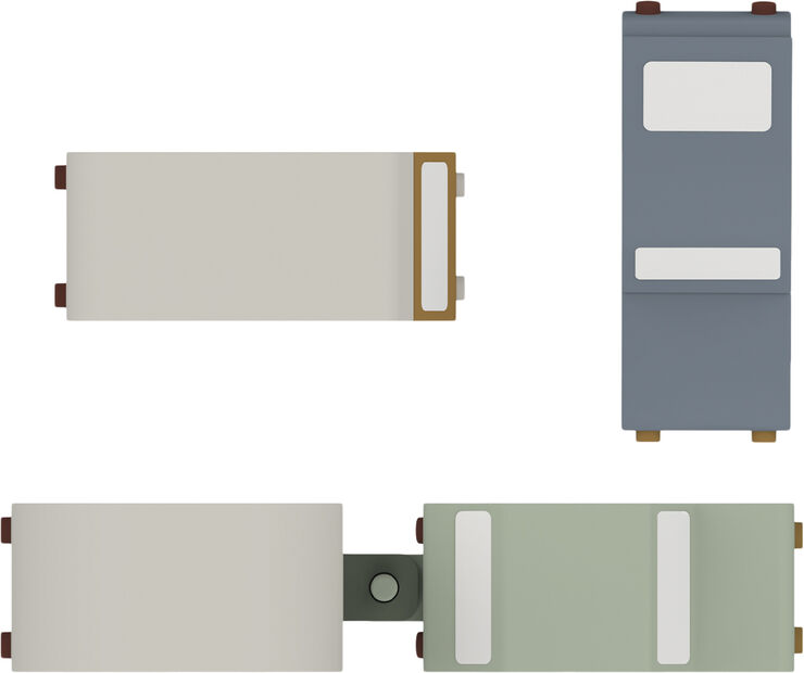FLEXA Biler Multi color