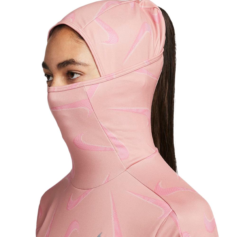 Nike Sweat à Capuche de Sport Rose Femme Nike Pacer Hooded