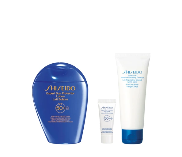Shiseido Sun Lotion SPF50 Set