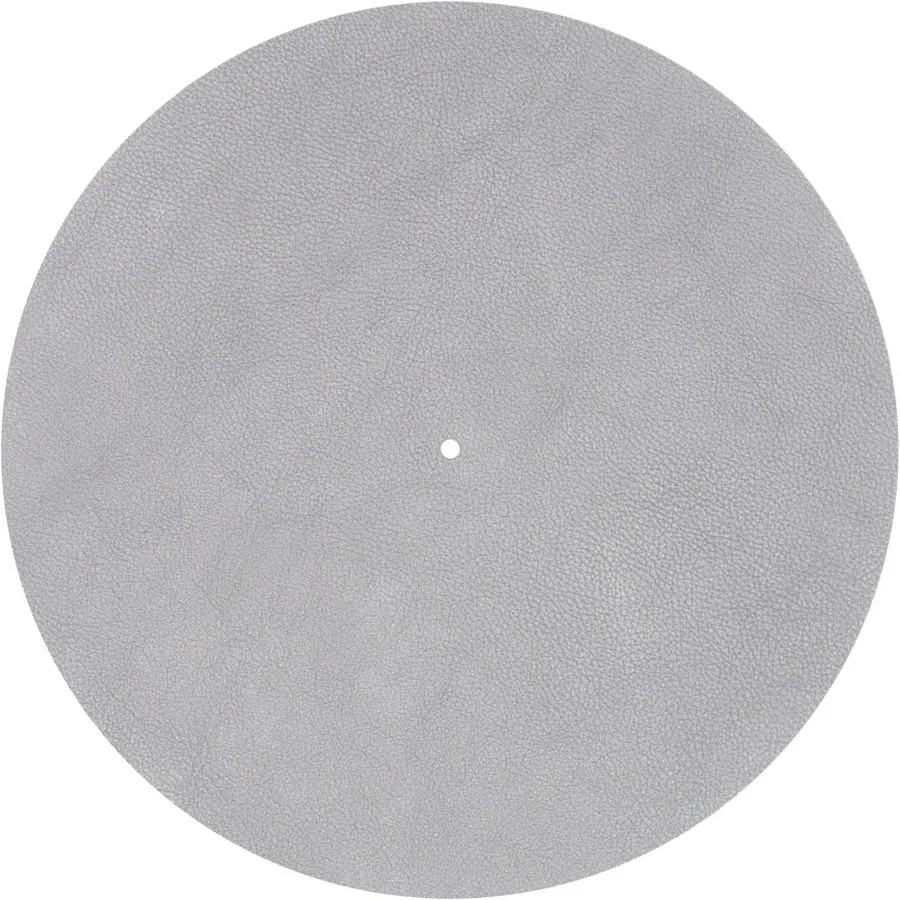 Couvre-plateau Pro-Ject Leather It Gris Plateaux et couvres-plateaux