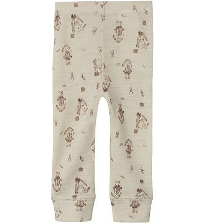 Name It Leggings - Wolle - NbfWillos - Peyote Melange