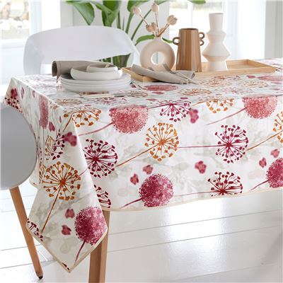 Toile cirée motif ombelles