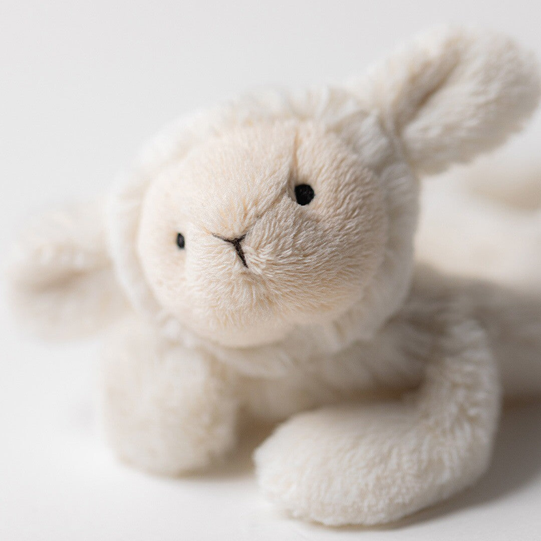 Jellycat rammelaar bashful lammetje - 18 cm