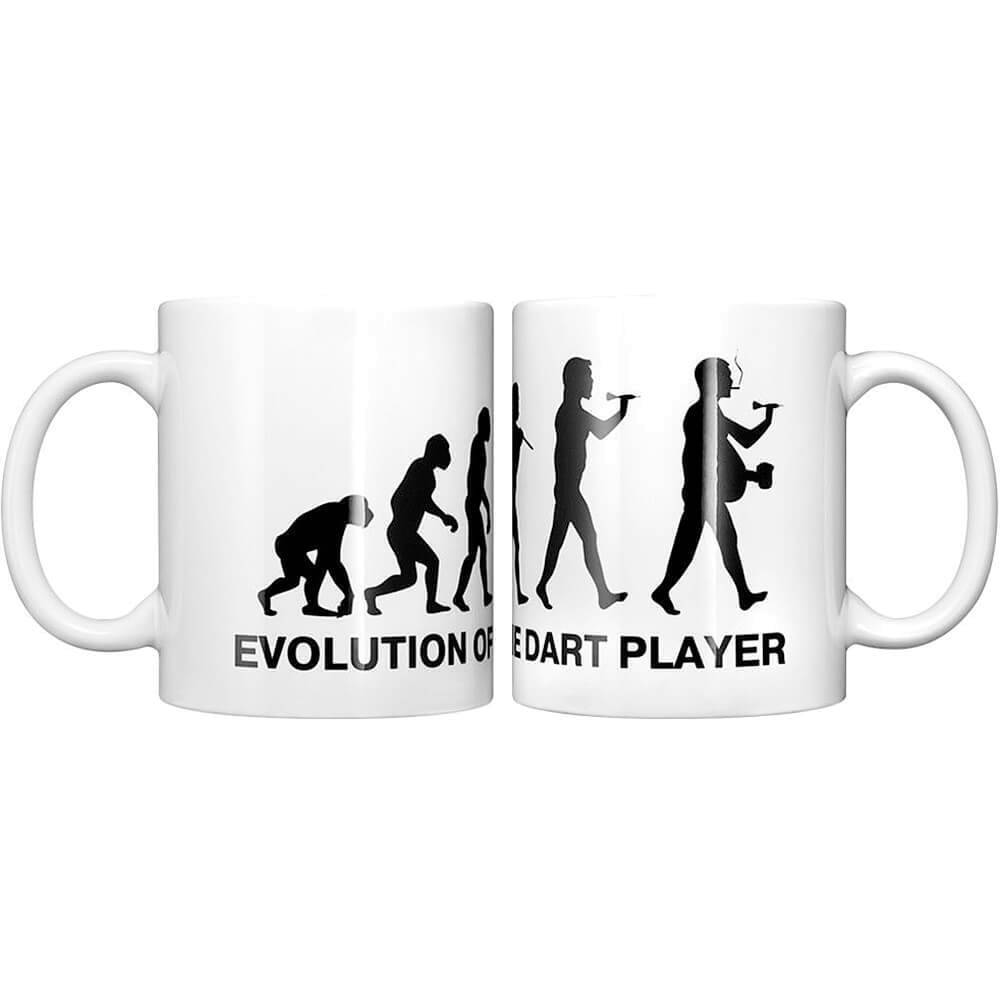 DartSturm - Darttasse - Evolution Dartspieler