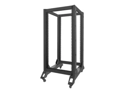 Lanberg - Rack åben ramme - sort - 22U - 19
