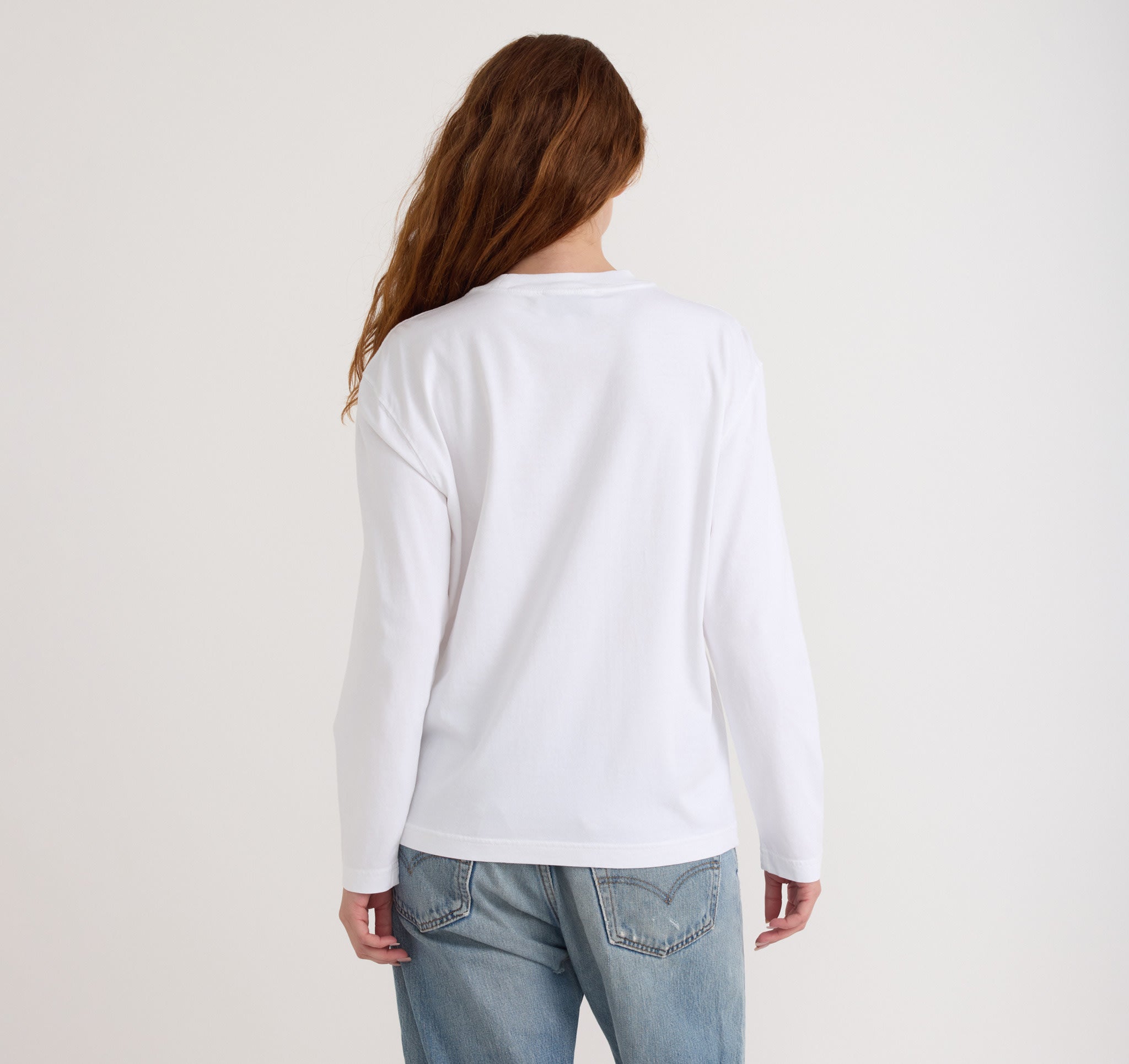 ORGANIC COTTON<br>True Heavy Boxy Long Sleeve Tee