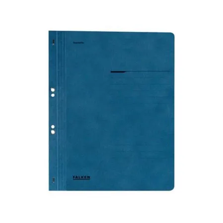 Falken Ösenhefter A4,1/1 VD,kaufm.+Behördenheftung, 250 g, blau