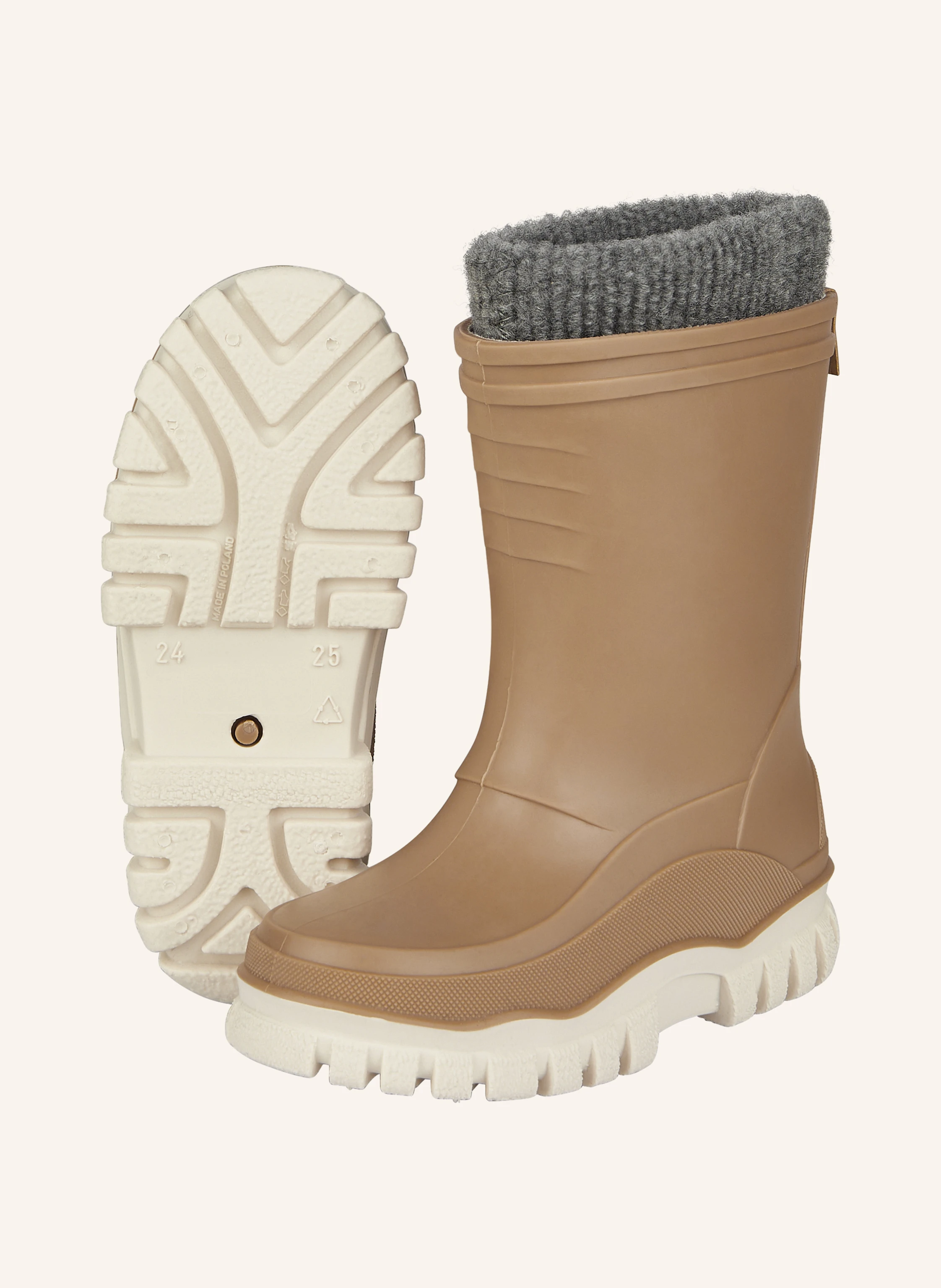 Sterntaler Gummistiefel uni gefüttert