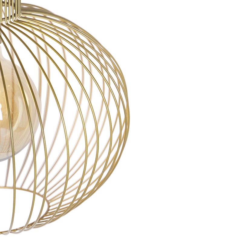 Design hanglamp goud - Wire Bake
