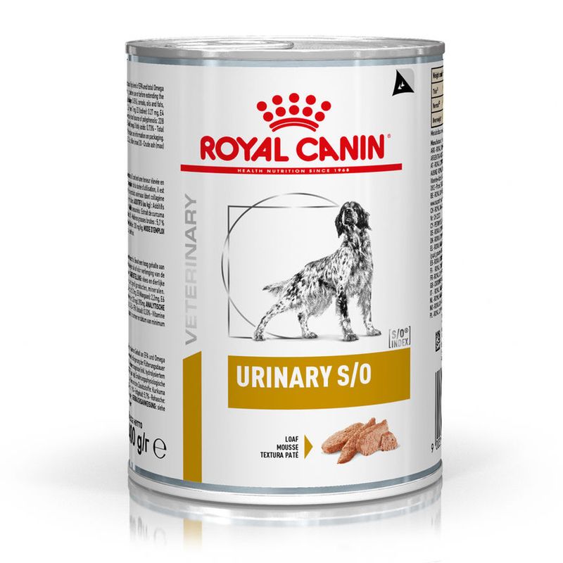 Royal Canin Veterinary Canine Urinary S/O en mousse
