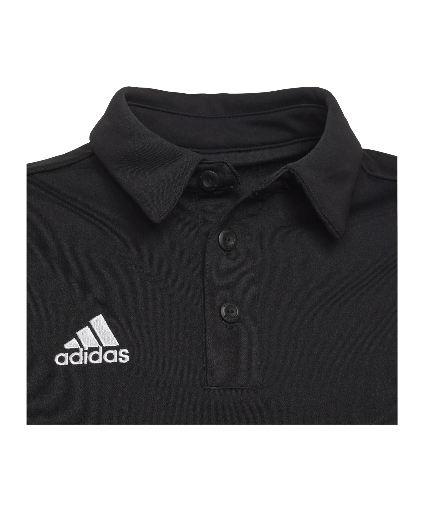 adidas Entrada 22 Poloshirt Kids Schwarz