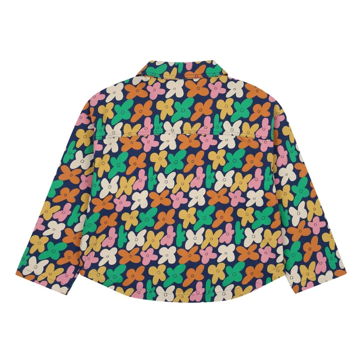 Jelly Mallow Veste Fleurs | Bleu marine