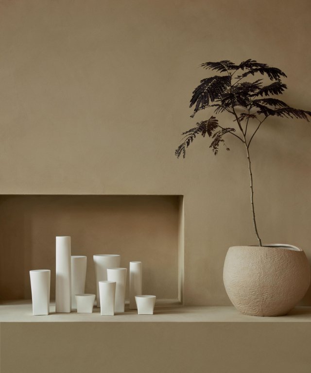 Audo Copenhagen Ignus Flameless Candle kaars H25 wit