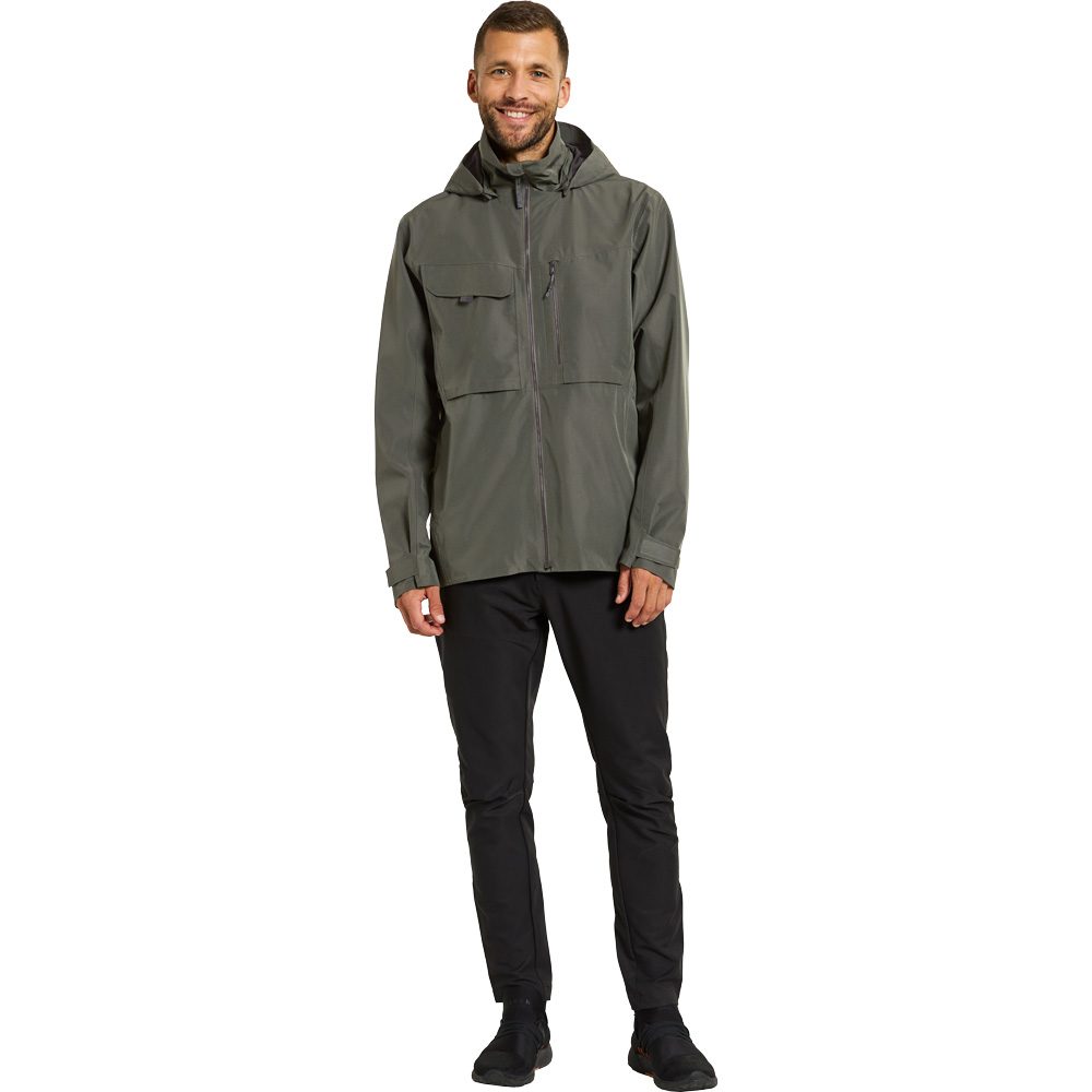 Didriksons Aston Hardshelljacke Herren deep green