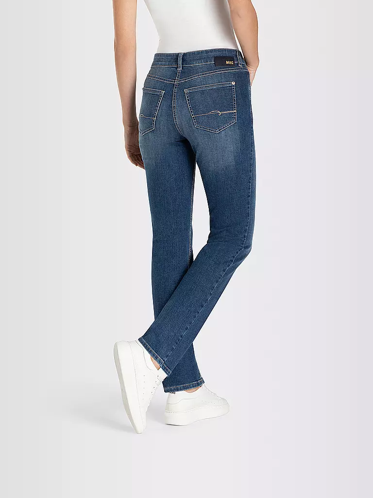 MAC Jeans Straight Fit ANGELA blau