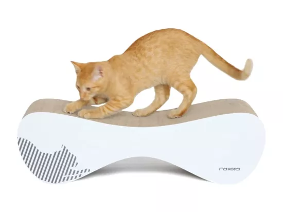 Griffoir pour chats VIGO 71 x 25 x 21 cm Blanc 3084