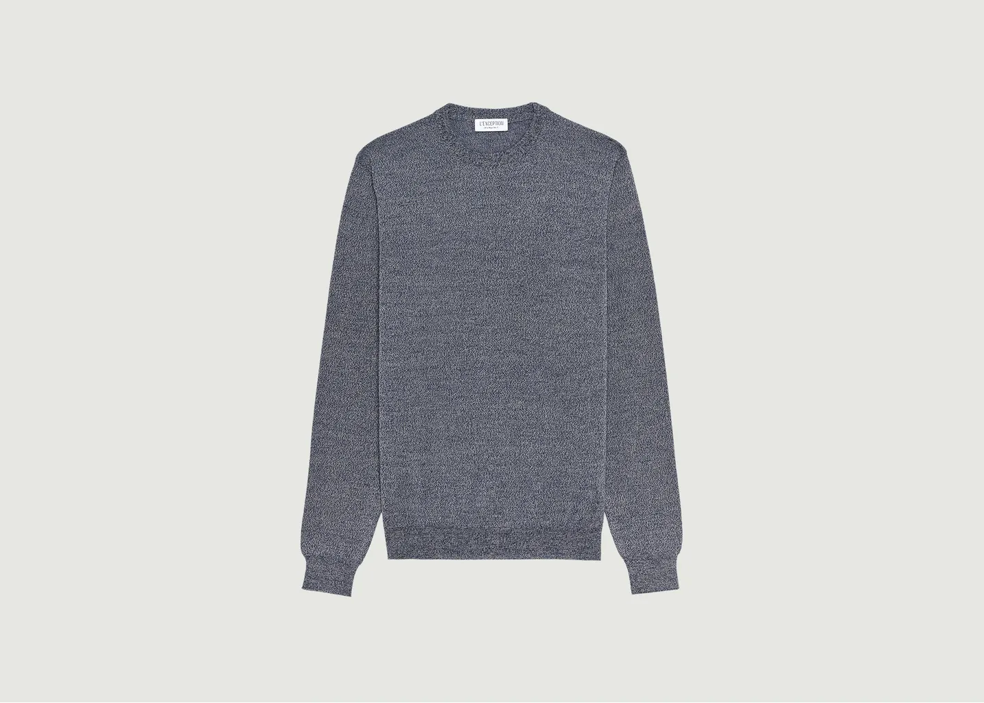 Pull col rond en laine mérinos L'Exception Paris