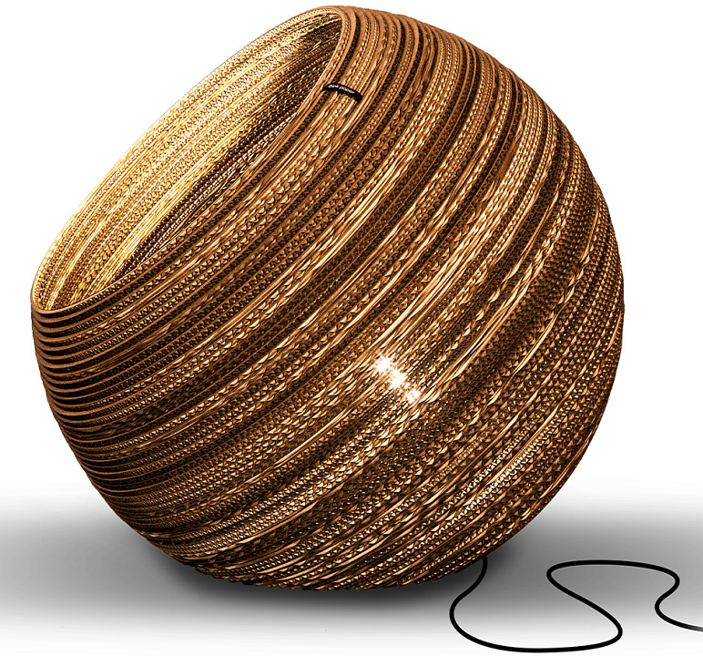 Vloerlamp Ø64 Globe  | Think Paper⌀64  x H59 cm