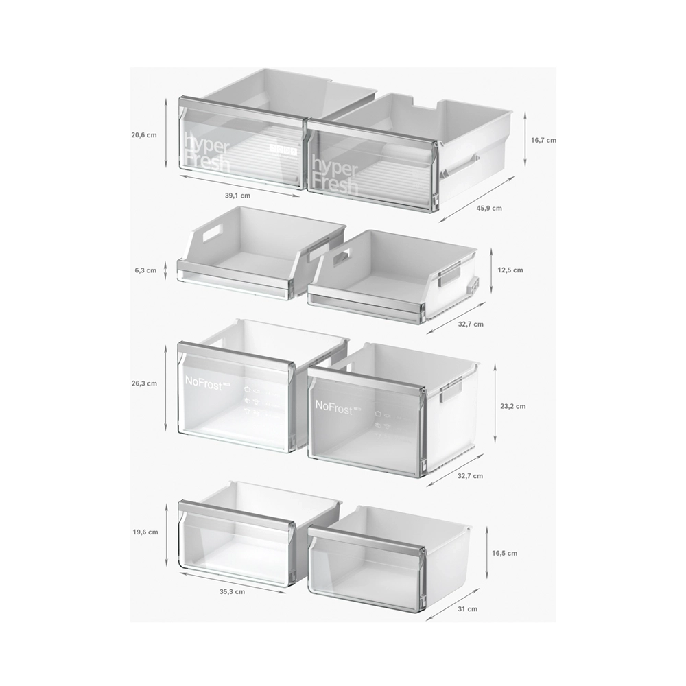 Siemens KF96DAXEA Food Center Multi Door 574 Liter
