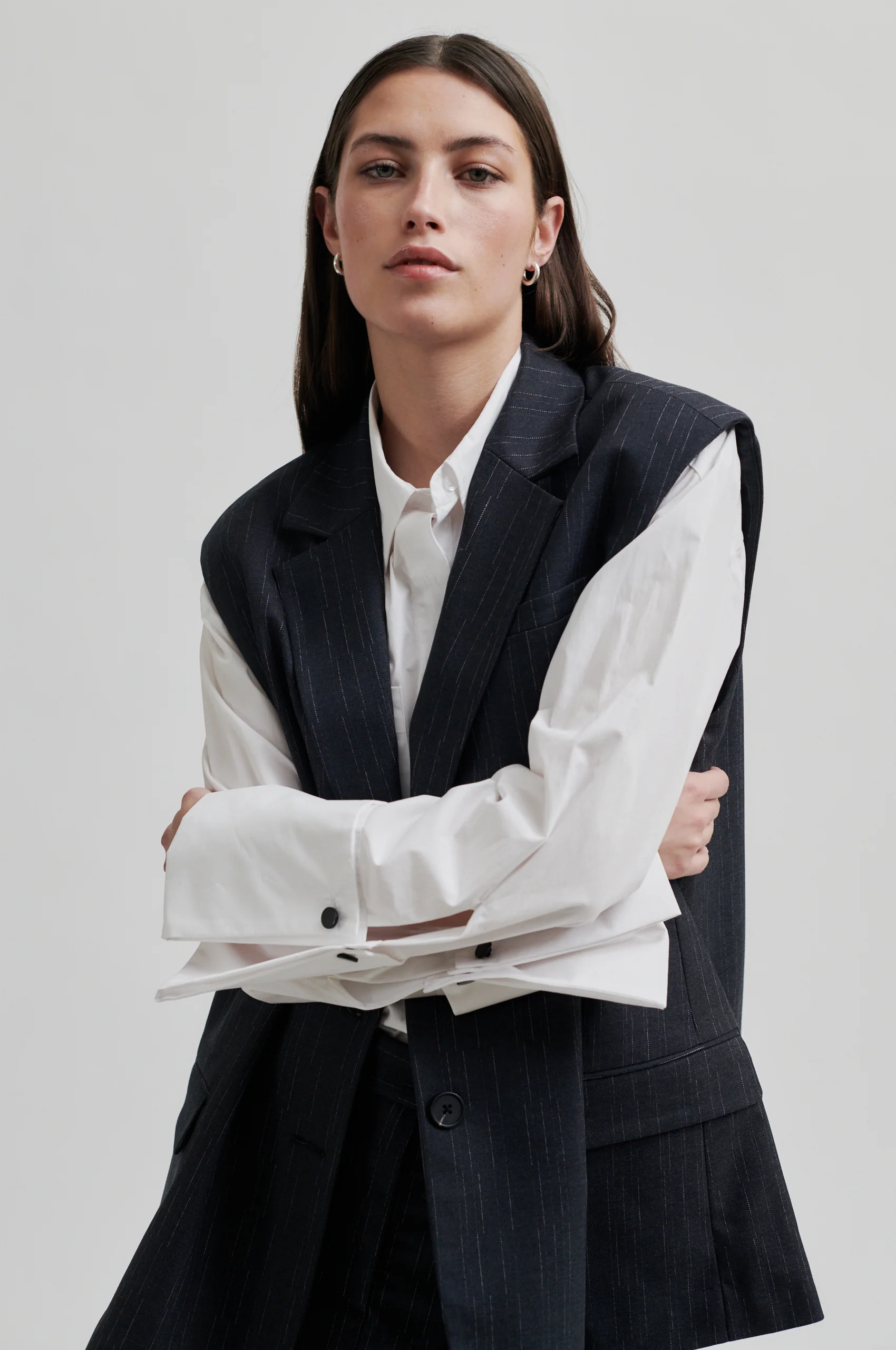 Second Female  Briston blazer vest - Vulcan